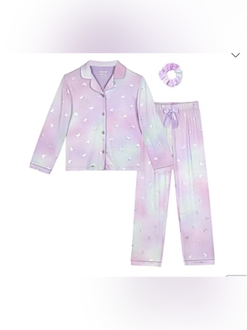Sleep On It Girls Long Sleeve 3-pc. Pajama Set